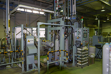 Pressure resistance testing facility